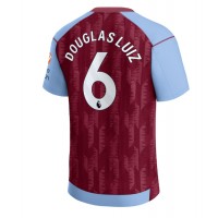 Stroje piłkarskie Aston Villa Douglas Luiz #6 Koszulka Podstawowej 2023-24 Krótki Rękaw